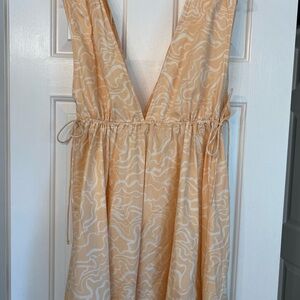 Abercrombie & Fitch Peach and Cream Dress